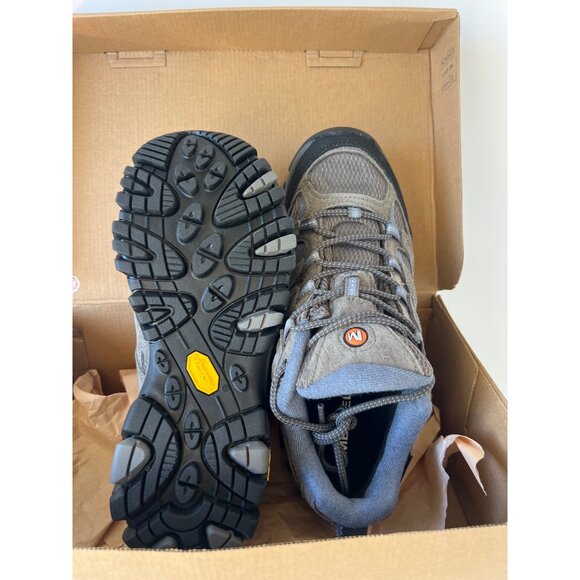 Merrell MOAB 3 Waterproof Granite Waterproof Women Hiking Boots Size 8.5 Wide - Picture 1 of 12